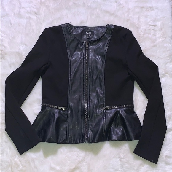 bardot junior leather jacket